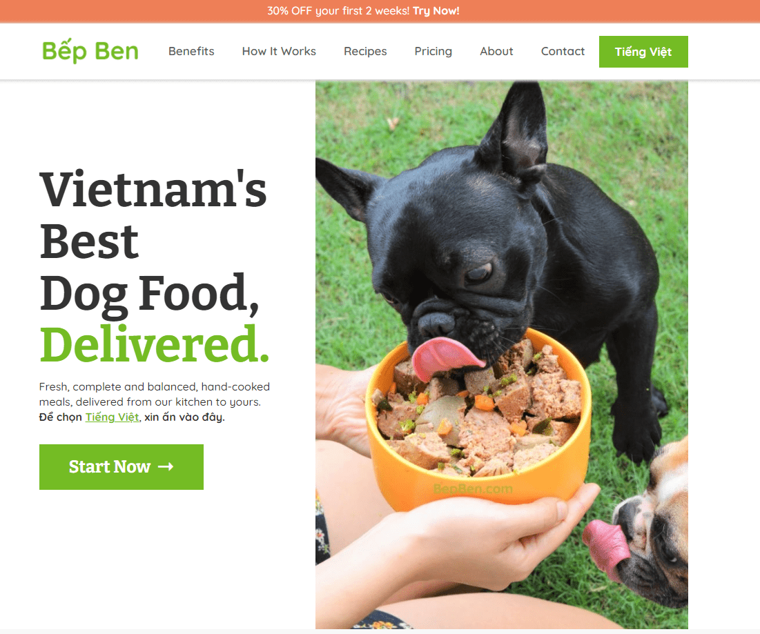 Bep Ben Fresh, Personalized, Homemade Dog Food, Delivered